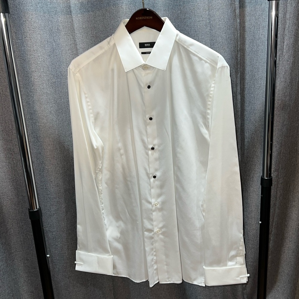Hugo Boss Slim Fit Tuxedo Shirt